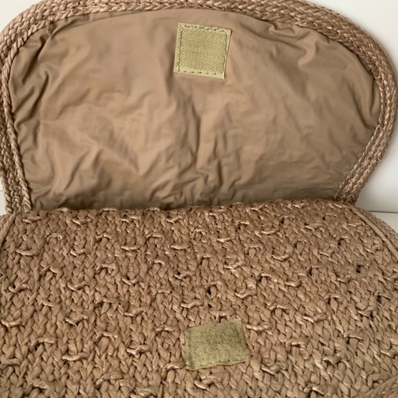 Vintage Gloria Astor Straw Clutch bag - Luna & Soleil - Picture 5 of 10